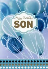 Happy Birthday Son - Birthday Greeting Card - 00987