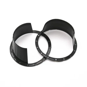 Altavoz de coche de 6,5 pulgadas cubierta impermeable bocina de coche espaciador de plástico protector negro - Imagen 1 de 5