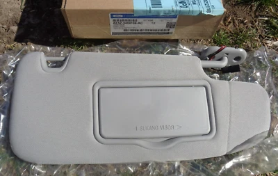 2010-2012 FORD FUSION LINCOLN MKZ MILAN SUN VISOR RH GRAY OEM AE5Z-5404104-AC - Image 1 of 4