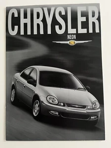 Chrysler NEON 2.0 LX R/T Saloon UK Market Sales Brochure January 2002 - Picture 1 of 1