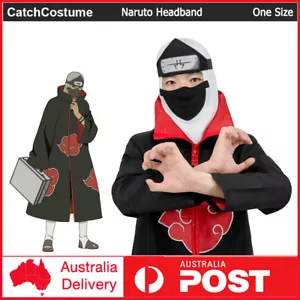 Anime Naruto Akatsuki Kakuzu Cosplay Headband Headgear Halloween Party Costume - Picture 1 of 5