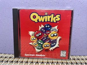 Vintage Spectrum Holobyte Qwirks PC CD Rom Game 1995 Windows No Box - Picture 1 of 6