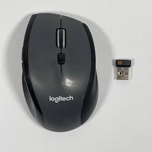 Logitech M705 Marathon Wireless Mouse Long 3 Year Battery Life Ergonomic 2.4 GHz - Afbeelding 1 van 6
