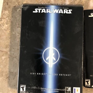 Star Wars ~ Jedi Knight II 2 ~ Jedi Outcast ~ PC ~ 2002 UNTESTED! - Picture 1 of 2