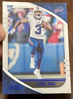 2020 Absolute Football Gabriel Davis #136 Blue Foil Rookie RC Buffalo Bills - Image 1 of 2