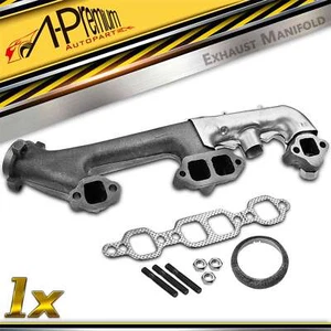 Right Exhaust Manifold with Gasket Kit for Chevrolet Blazer 1987-1991 GMC Jimmy - Picture 1 of 8