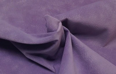 ROBERT ALLEN FLOCK TERCIOPELO TRITURADO LAVANDA PÚRPURA TELA POR YARDA 56"W Foto 1 de 2