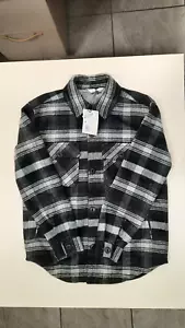 Alpine Design Shacket Womens Black Plaid Trail, Choose Size, NEW!! - Picture 1 of 4