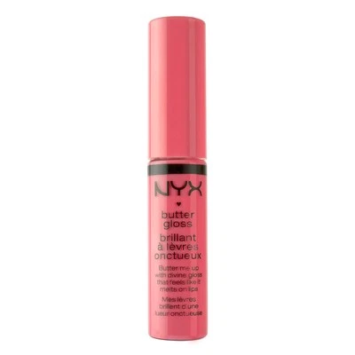 NYX Butter Gloss color BLG03 Peaches and Cream ( Pink Coral ) 0.23 oz Brand New - Image 1 of 2