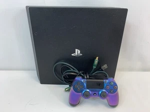 Sony PlayStation 4 Pro PS4 - 1TB Black Console PS4 W/ Controller - CUH-7515B - Picture 1 of 12