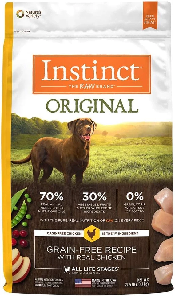 Instinct Original Chicken Dry Dog Food, 22.5 Lb. Bag - Image 1 of 4