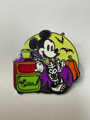 Broche 2024 parques da Disney Halloween DVC clube de férias Mickey Mouse esqueleto F5 - Imagem 1 de 2