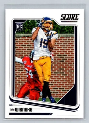 2018 Score Rookie RC #413 Jake Wieneke South Dakota State Jackrabbits - Image 1 of 2