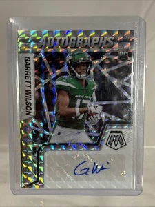 Garrett Wilson 2022 Mosaic Rookie Auto Silver Prizm RC RAM-GW - Picture 1 of 2