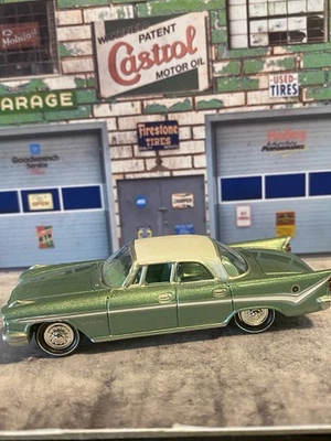 DeSoto Fireflite 1959 verde surf - coche modelo coleccionable fundido a presión suelto 1:64 Foto 1 de 4