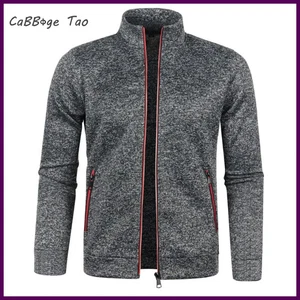 Otoño e Invierno Para Hombre Nuevo Largo Cremallera Bloque de Color Suéter Mangas - Imagen 1 de 34