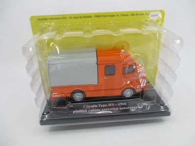 AX475 HACHETTE ELIGOR TYPE H CITROEN #23 1/43 HY PLATEAU CABINE AUTOROUTE 1968 - Photo 1/4
