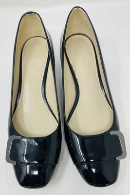 Zapatos de tacón Naturalizer N5 Comfort de charol con hebilla negra para mujer talla 8W” Foto 1 de 4