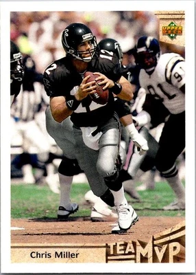 1992 Upper Deck - Chris Miller #291 - Image 1 of 2