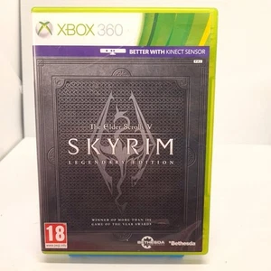 The Elder Scrolls V Skyrim Legendary Edition Xbox 360 Video Game Complete Good C - Picture 1 of 4
