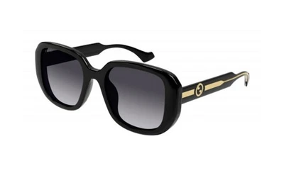Gucci GG1557SK 001 Black / Grey Lens 54 mm Women's Sunglasses  - Image 1 of 4