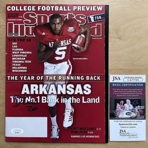 Darren McFadden Signed Sports Illustrated Magazine JSA Auto Arkansas 8/20/07 - Picture 1 of 1