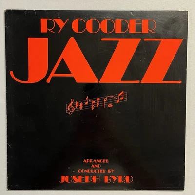 Ry Cooder / Jazz 1978 Vinyl LP VG+/VG+ First Press Record Album Jospeh Byrd - Image 1 of 4