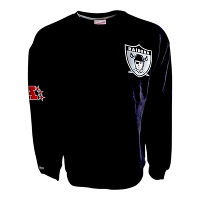 Sudadera Mitchell & Ness Las Vegas Raiders NFL Throwback XL, L negra - Imagen 1 de 4