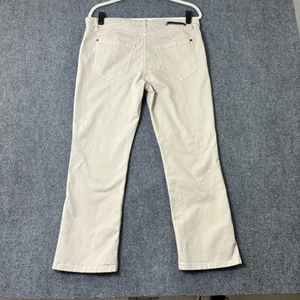 Brunello Cucinelli High Waisted New Kick Flare Jeans Beige Baumwollmischung Größe 8 - Bild 1 von 7