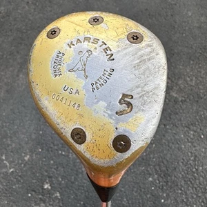 PING Karsten Blonde 5 Wood Driver Ping KT-M Stiff Shaft Men's RH - Picture 1 of 10