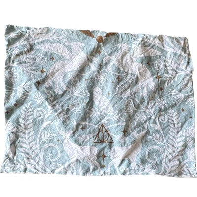 Pottery Barn Teen Harry Potter Magical Damask Standard Pillow Sham Mystic Mint - Image 1 of 4