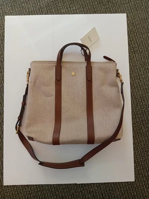 Bolso de Mano Mismo MS MATE Grand Herringbone/Cuoio, Como Nuevo  Foto 1 de 4