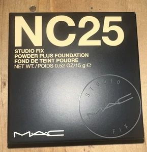 MAC Studio Fix Powder Plus Foundation NC25 0.52oz/15 g NIB!! - Picture 1 of 2
