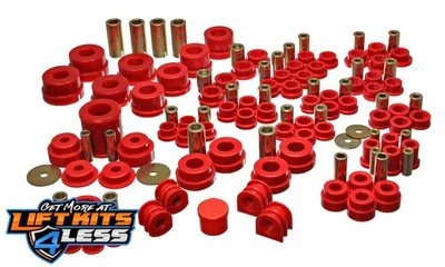 Sistema Energy Suspension Hyper-Flex - Rojo - Juego maestro Foto 1 de 2