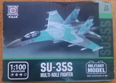 Совершенно новый SU-35S Stealth истребитель военный самолет модель строительные блоки набор - Изображение 1 из 4