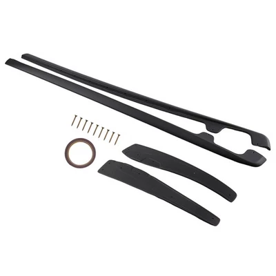 Body Kit Side Skirt Extension for Chevrolet Corvette Wide Body 2005-13 Black ABS - Изображение 1 из 4