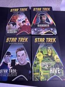 Lotto (4) graphic novel STAR TREK Eaglemoss copertina rigida vol. 3, 7, 8 e 17 RARO - Foto 1 di 3