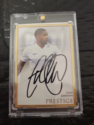 Futera Unique 2025 Prestige Gold frame on card auto Glen Johnson fingerprint - image 1 of 3