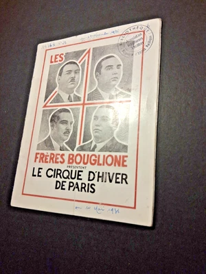 1936 (17-30.1) PARIS programme CIRQUE d´HIVER BOUGLIONE circus circo programma - Photo 1/4