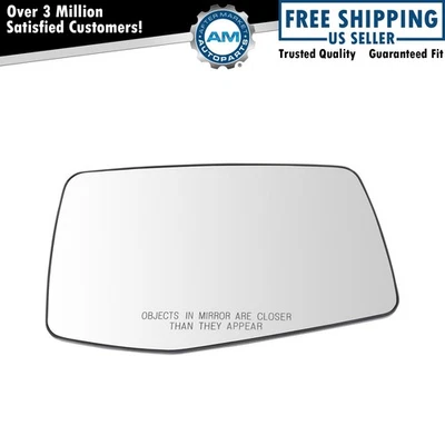 Right Mirror Glass Fits 2019-2023 Chevrolet Silverado 1500 GMC Sierra 1500 - Image 1 of 4