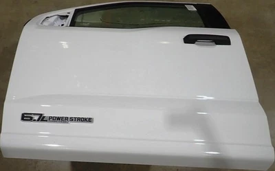 23-25 Ford Super Duty Driver Side Front Door Extended Cab White OEM Factory Foto 1 de 4