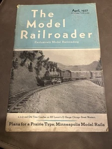 The Model Railroader Magazine April 1937 - Picture 1 of 4