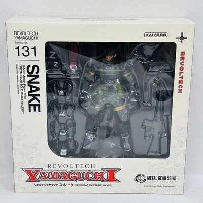 Revoltech Yamaguchi No.131 Metal Gear Solid Peace Walker SNAKE Figure NEW - Image 1 of 2