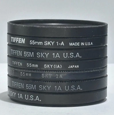 Tiffen 55 mm Filter- Skylight 1-a Camera Lens Filter - Image 1 of 4