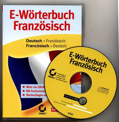 E-Wörterbuch Französisch ( Mit Fachwörterbüchern, Nachschlagen aus PC &Mac) - Bild 1 von 4