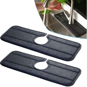 Splash Sink Splash Guard Drying Mat Faucet Absorbent Pad Faucet Absorbent Mat - Picture 1 of 12