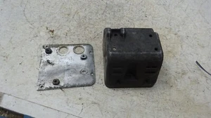 BSA B25 B50 Triumph T25 olio in lega telaio scatola elettrica Lucas - Foto 1 di 11