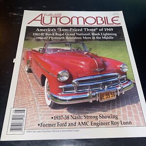 COLLECTIBLE AUTOMOBILE-AUGUST,2012-1949 CHEVROLET STYLELINE DeLUXE CONV. COUPE
