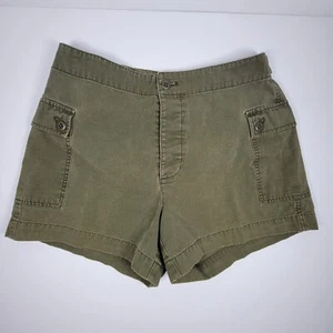 Pantaloncini da donna cargo J.Crew Broken In Chino City Fit verdi taglia 8 - Foto 1 di 8