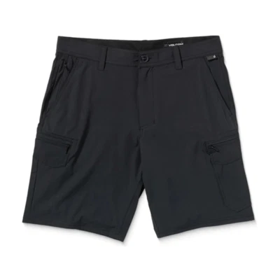 Volcom - Cashed In Cargo Hybrid 20" Shorts - Black SALE - Image 1 of 2
